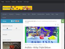 Tablet Screenshot of nintendolatino.com